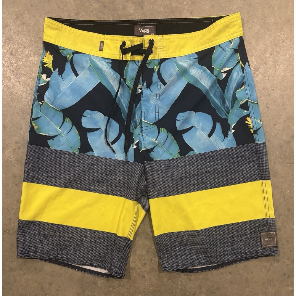 Vans Board Shorts Men’s 30 Swim Floral 9” Inseam